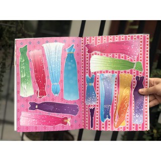 SÁCH - Dán hình trang phục công chúa ( 6 tập )