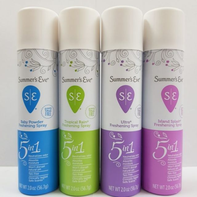 Xịt thơm phụ khoa Summer Eve USA 57ml