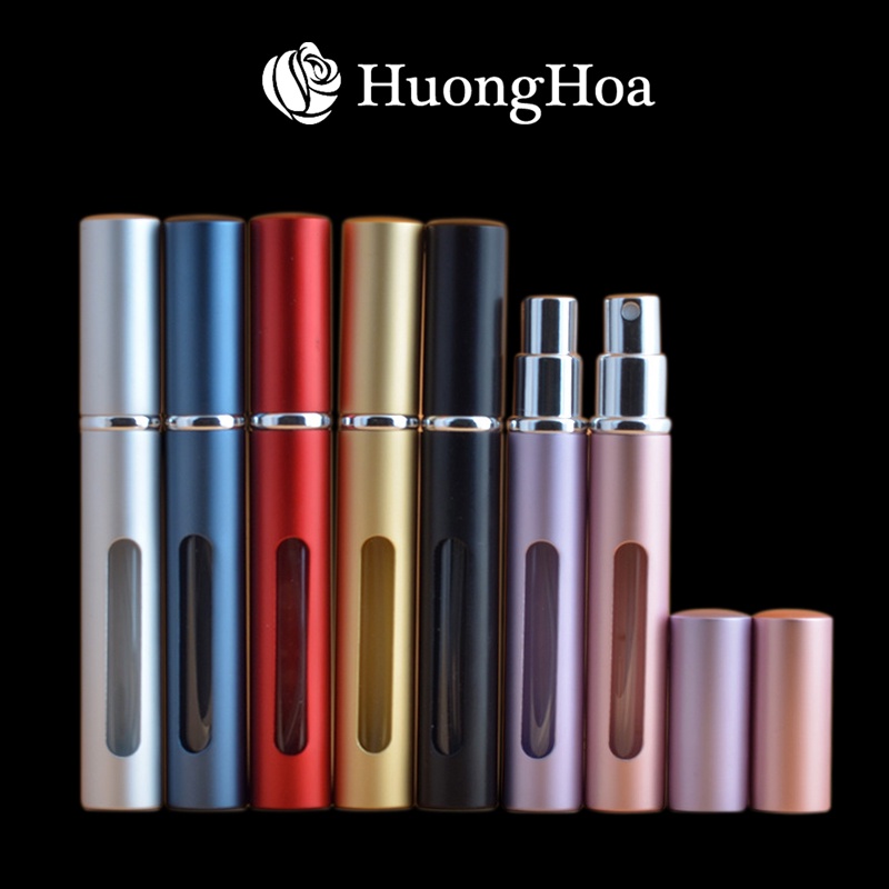 CHAI CHIẾT NƯỚC HOA vỏ nhôm xịt phun sương có hướng dẫn cách chiết nước hoa, Sỉ và Lẻ - Mã 9 dung tích 4ml