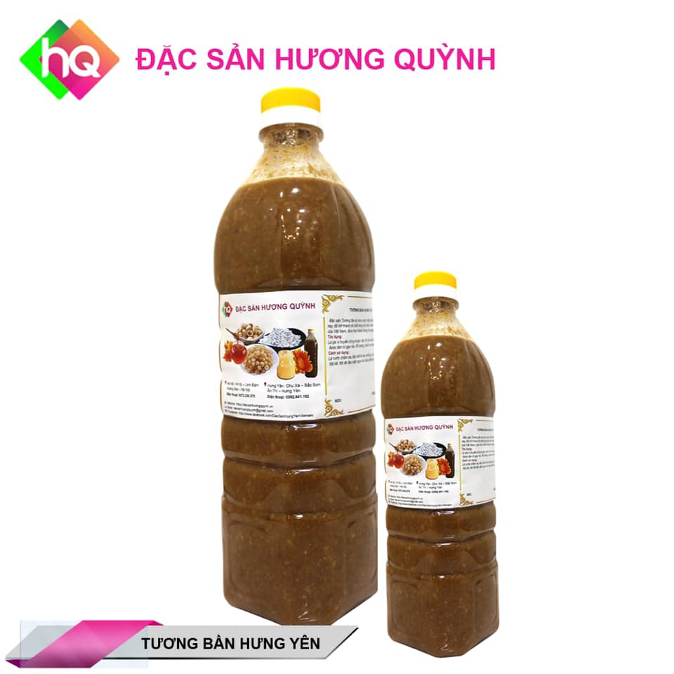 tương bần Hưng Yên chai 1 lít - tiệm mẹ gấu