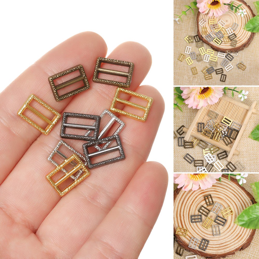 Set 20 / 40 Nút Khóa Ba Mặt Mini 3.5mm / 9mm Chất Lượng Cao Cho Túi Xách / Búp Bê Diy