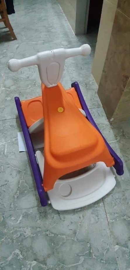 Ghế ăn dặm + Bập bênh cho bé (