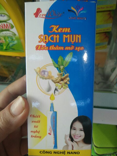 Kem sạch mụn hết thâm mờ sẹo Misswhite