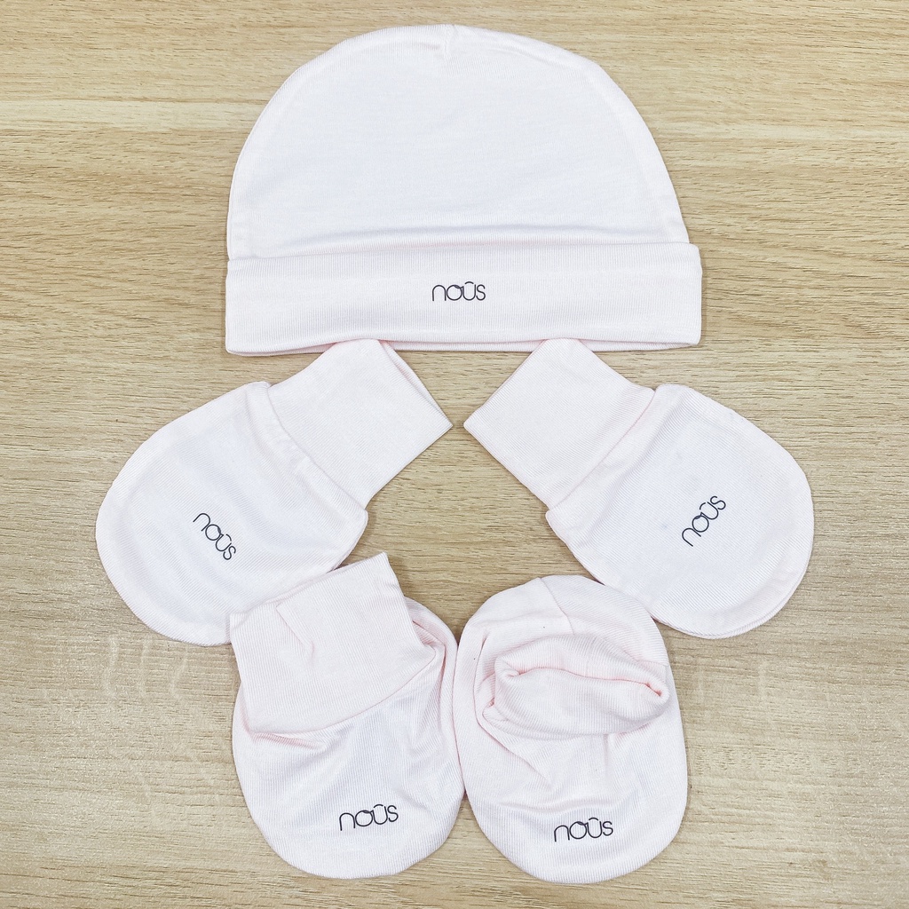 Set mũ bao tay bao chân Nous