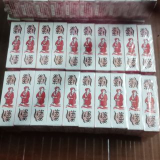 10 bộ bài chắn thần tài tráng nhựa 2 mặt