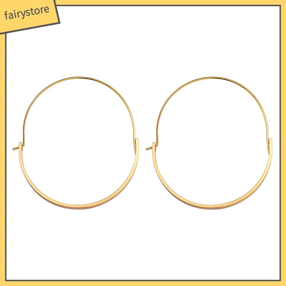 Hoa Tai Dạng Vòng Thời Trang Dành Cho Nữ