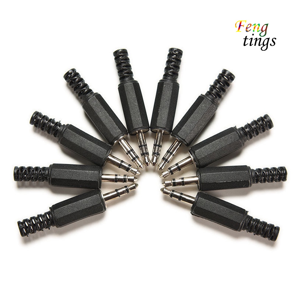 Set 10 Đầu Cắm Âm Thanh 3.5mm Chất Lượng Cao