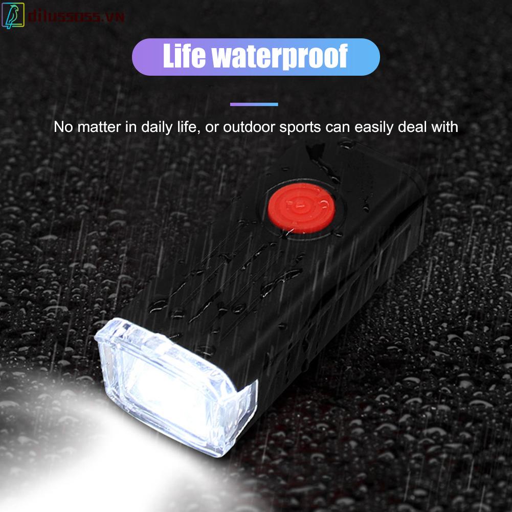 Đèn pha LED XPG chống nước 400LM 700mAh cho xe đạp leo núi