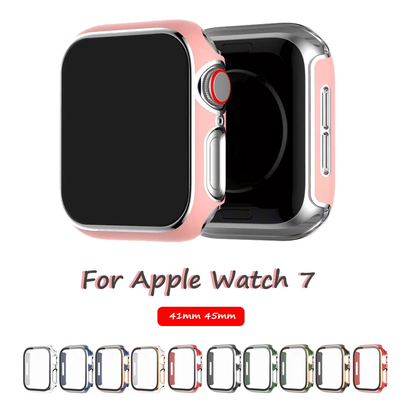 Vỏ Pc Bảo Vệ Màn Hình Cho Apple Watch 7 41mm 45mm series 7