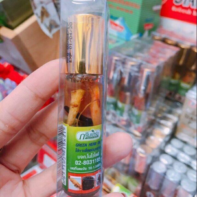 Dầu lăn sâm Thái Lan