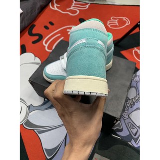 (Ảnh thật + video) Giày thể thao sneaker cao cổ xanh mint