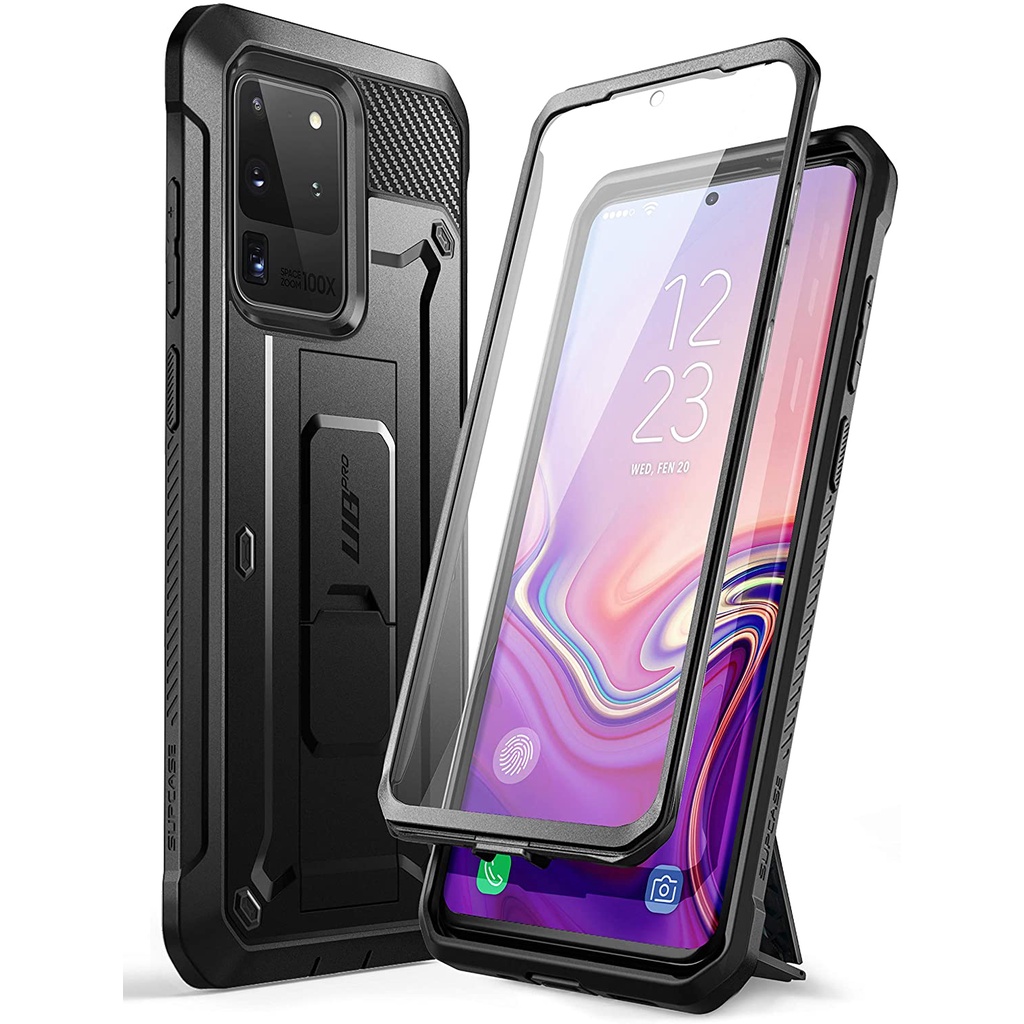 Ốp Điện Thoại Supcase Dòng Ub Pro Tích Hợp Bảo Vệ Màn Hình Cao Cấp Cho Samsung Galaxy S20 Ultra 5g 2020