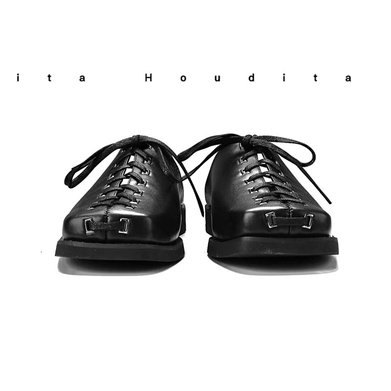 Giày sục nam HOUDITA có dây buộc, phong cách độc lạ mà không kém phần sang trọng - HOUDITA SB-04 | BigBuy360 - bigbuy360.vn