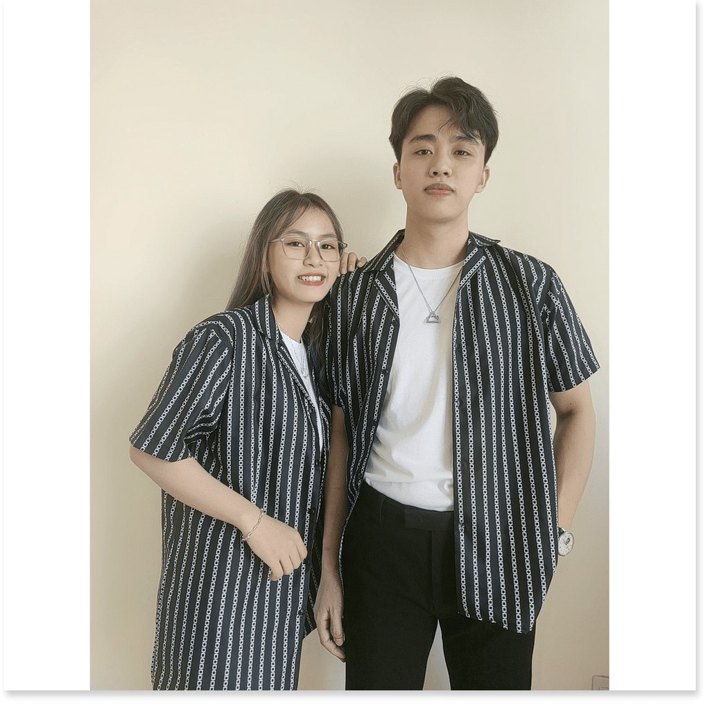 Áo Sơ Mi Nam Họa Tiết vải kate mát mịn HP