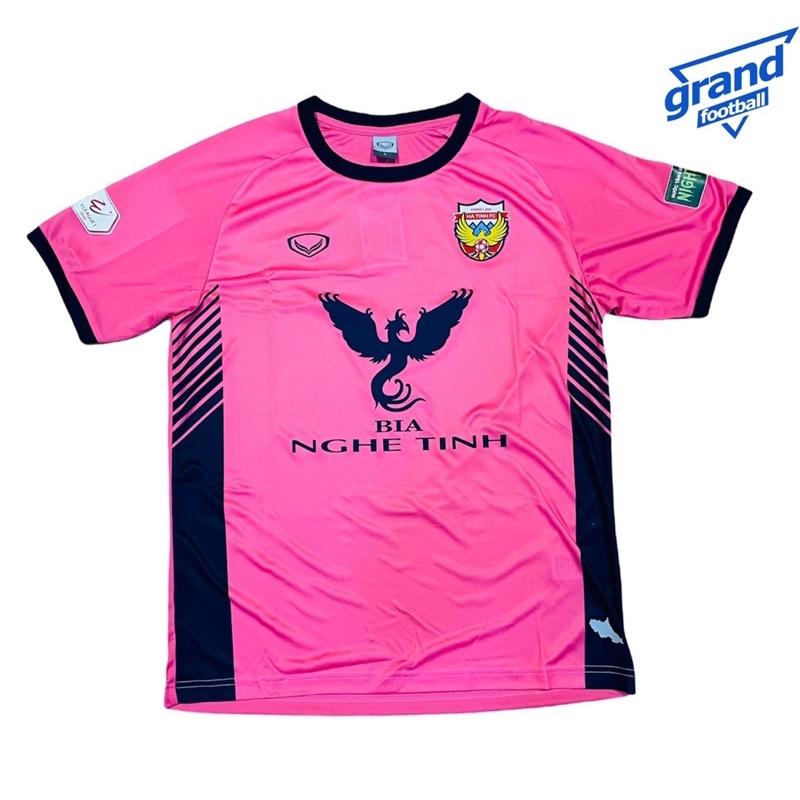 ÁO BÓNG ĐÁ HLHT 2022 HỒNG CHÍNH HÃNG