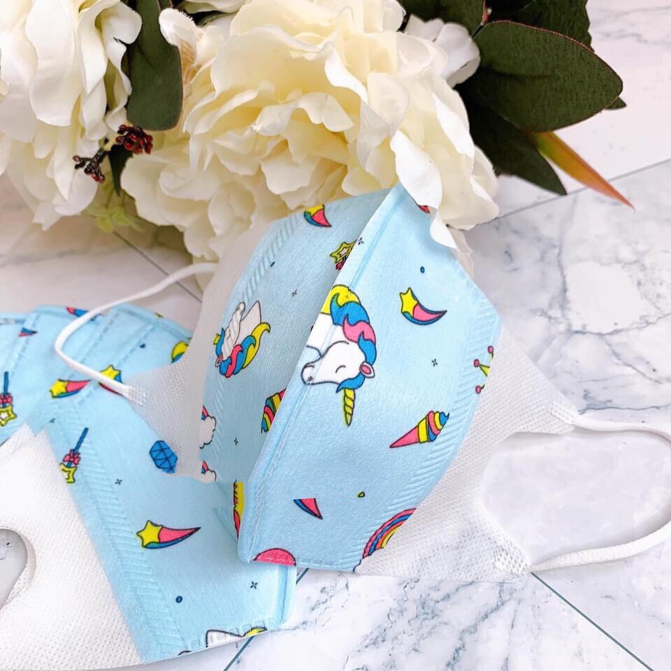 Khẩu trang kháng khuẩn chống bụi cho bé (set5c)