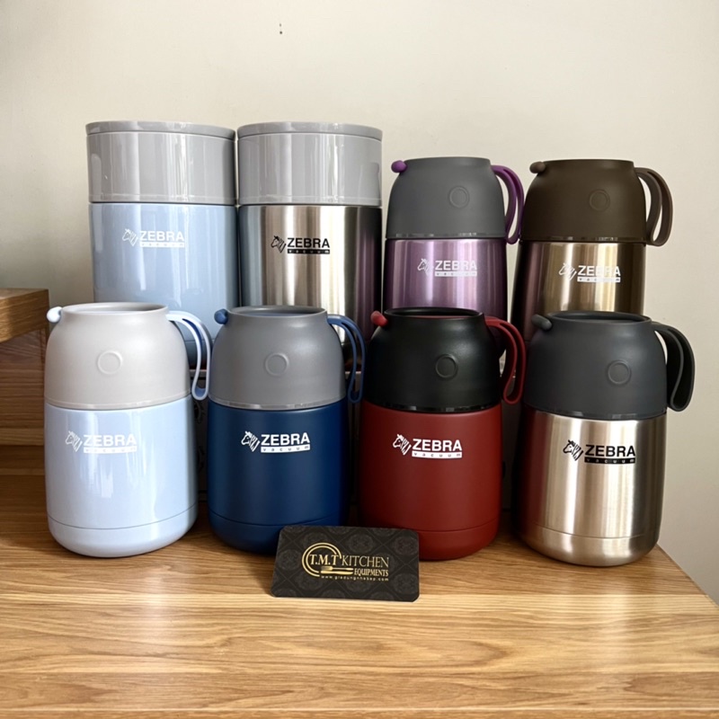 Bình ủ cháo inox 304 ZEBRA cao cấp Thái Lan