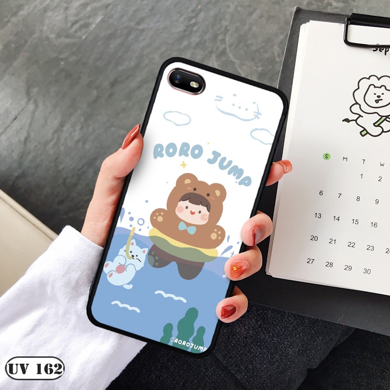 Ốp lưng nhám cho điện thoại OPPO A1K