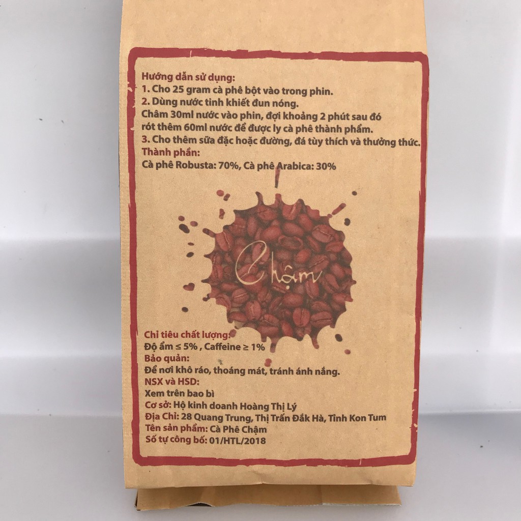 Combo 2kg cà phê nguyên chất rang mộc Chậm Coffee – Yêu Thương 250g (Kèm phin) | BigBuy360 - bigbuy360.vn