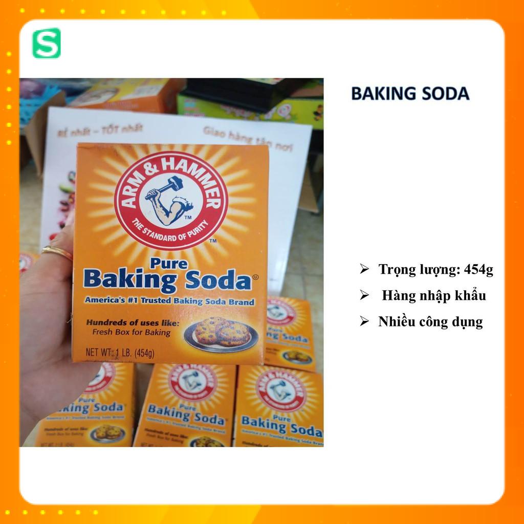 Baking soda, hộp 454g, hàng nhập khẩu