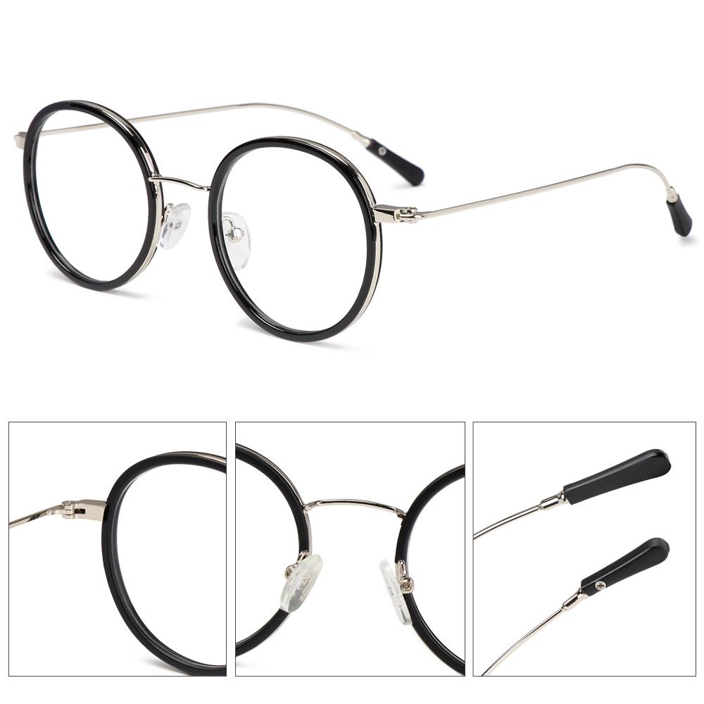 ESPO Mắt Kính Gọng Kim Loại Siêu Nhẹ Phong Cách Vintage