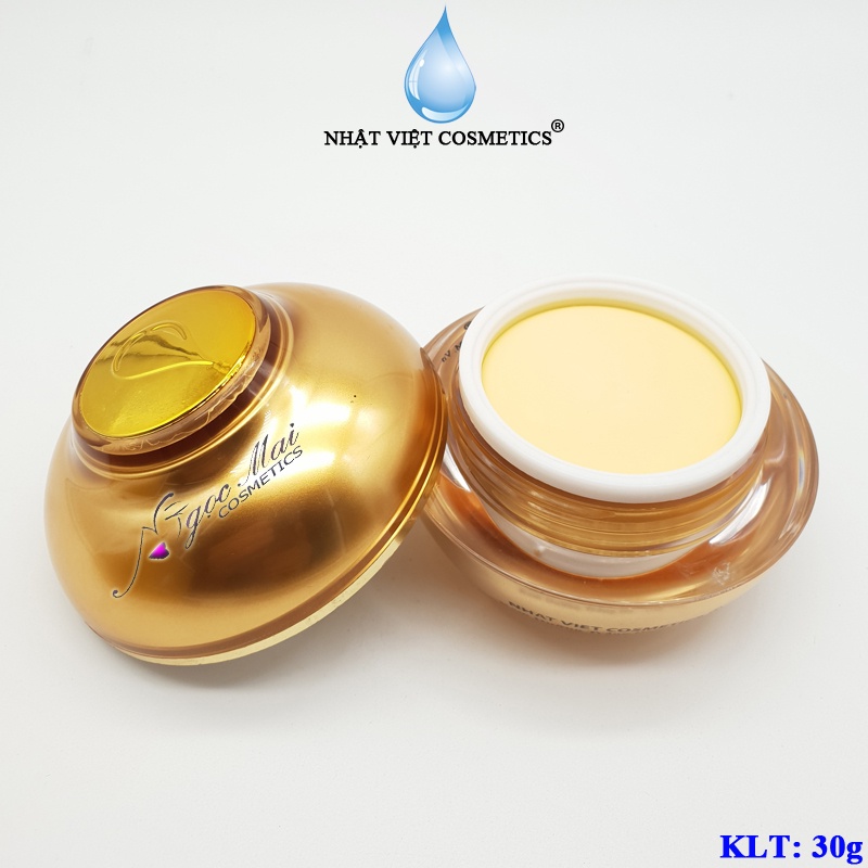Kem dưỡng trắng da NHẬT VIỆT COSMETICS giữ ẩm Cao Cấp chiết xuất Ngọc trai đen - Sữa ong chúa  25g