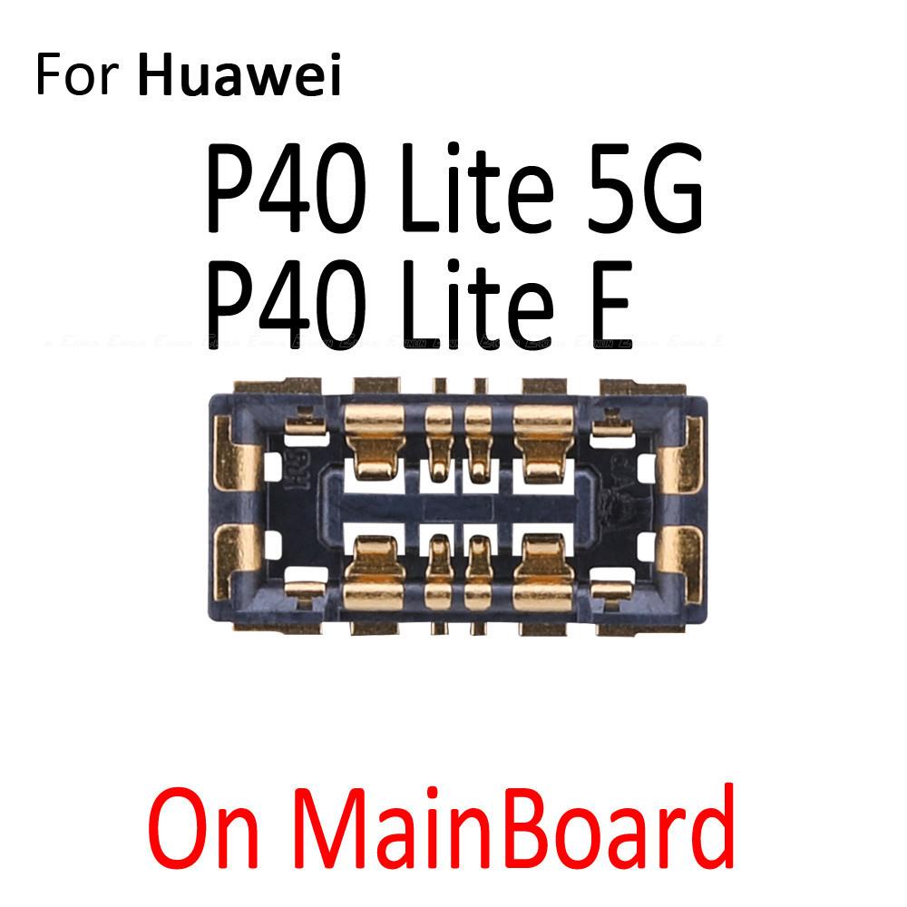 Set 2 Kẹp Giữ Pin Cho Bảng Mạch Chính HuaWei P10 P20 P30 P40 Lite E Pro Plus