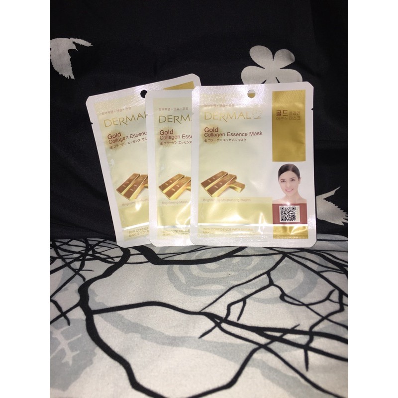 (Hàng Mới Về) Mặt Nạ Collagen Dermal Gold 23 Gr | BigBuy360 - bigbuy360.vn