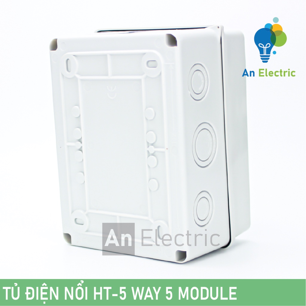 Tủ điện HT-5 WAY  chống nước, chống bụi – Tủ điện lắp nổi, Vỏ tủ điện, Tủ điện nhựa