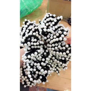 Dây cột tóc đính hột châu giả