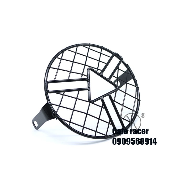 Chụp lưới sắt tam giác 15-17cm dùng GD110 Husky 125