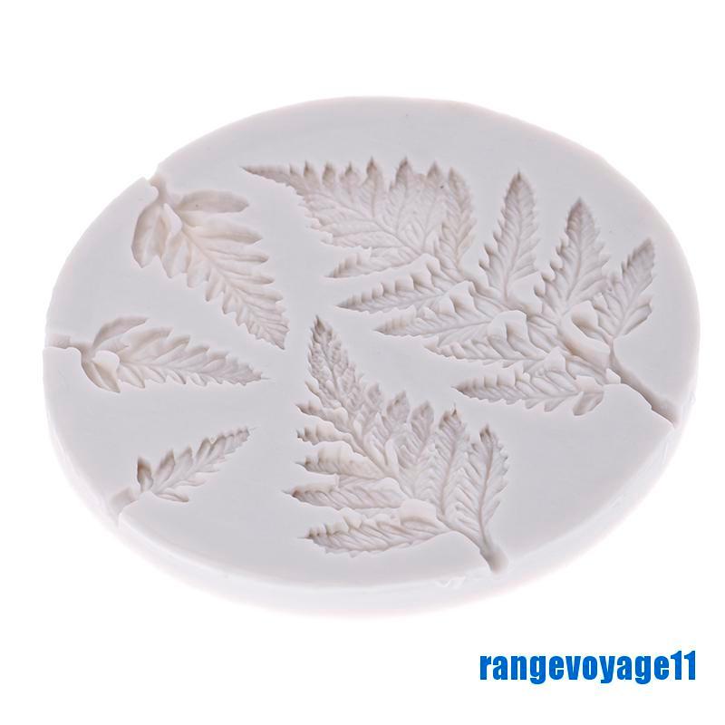 Khuôn Silicone Làm Bánh Hình Chiếc Lá