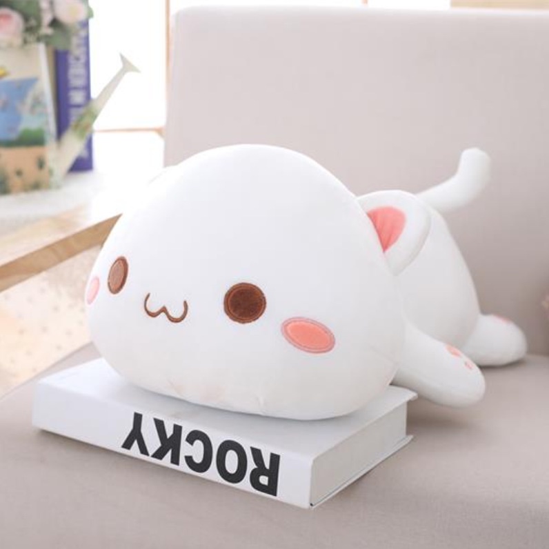 Gấu bông Mèo Nhồi Bông Đang Nằm Dễ Thương