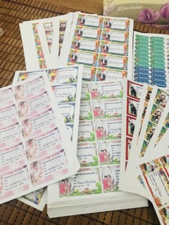 NHÃN VỞ - TICKER CHO BÉ