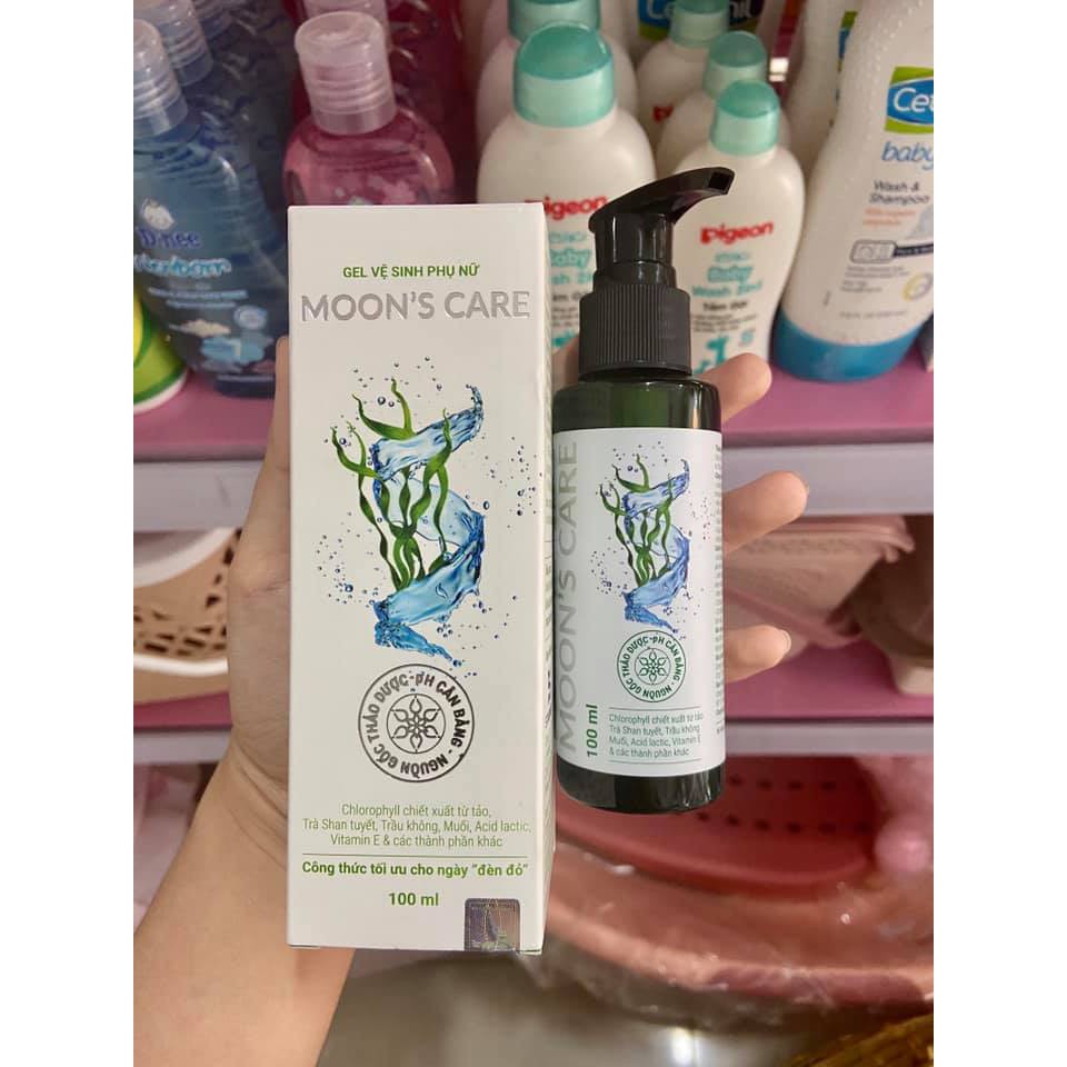 Gel vệ sinh phụ nữ MOON’S CARE - Dung dịch vệ sinh phụ nữ làm sạch dịu nhẹ, bảo vệ vùng kín - cvspharmacy