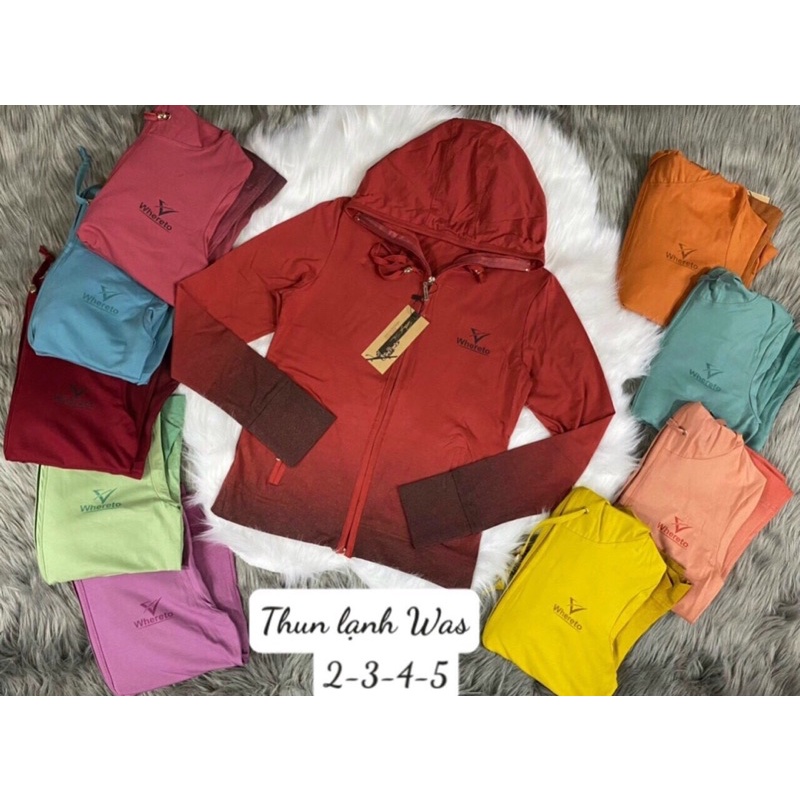 ÁO KHOÁC THUN COTTON LẠNH WAS