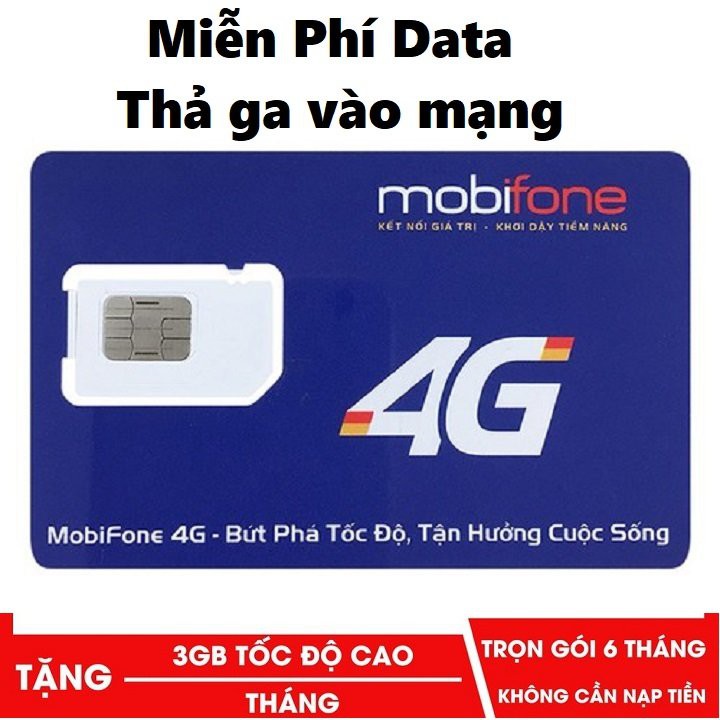 SIM DCOM MOBI MDT135A MOBI 4G LTE SIM SINH VIÊN