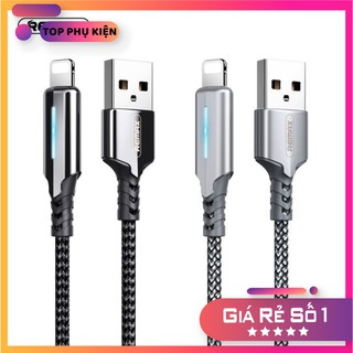 Cáp sạc nhanh 2.4A tích hợp tính năng tự ngắt khi  sạc đầy - Remax RC-123i -Hàng phân phối chính hãng Giá tốt