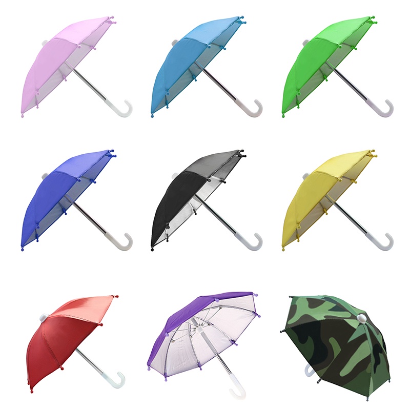 Dù Che Nắng Mini Tự Động Bằng Polyester Cho Xe Đạp 8