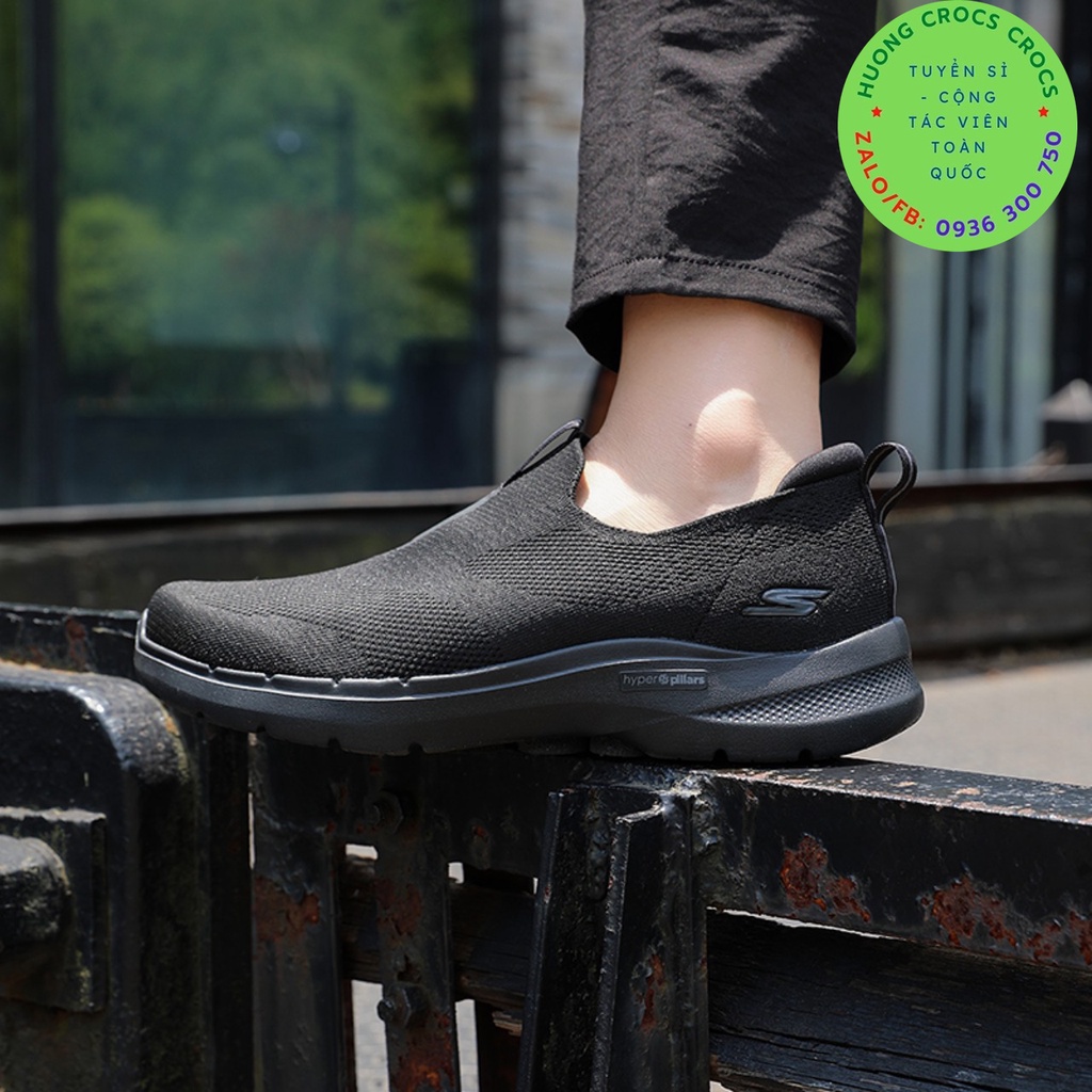 GIÀY THỂ THAO SKECHERS GOWALK 6 MÀU ĐEN FULL
