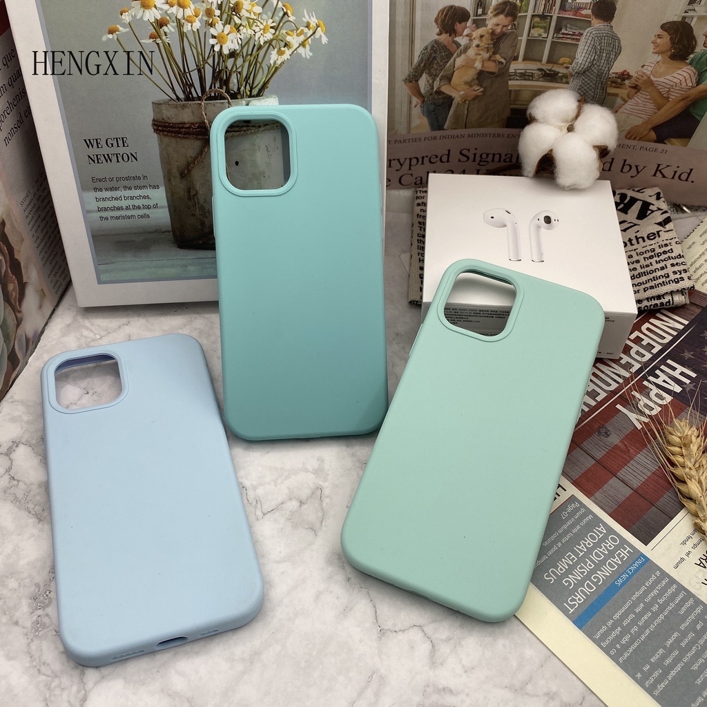 Ốp điện thoại silicone nhiều màu thích hợp cho IP 6 6s 7 8 7p 8p x xs xsmax 11 11promax 12 12pro 12promax 13 13pro max