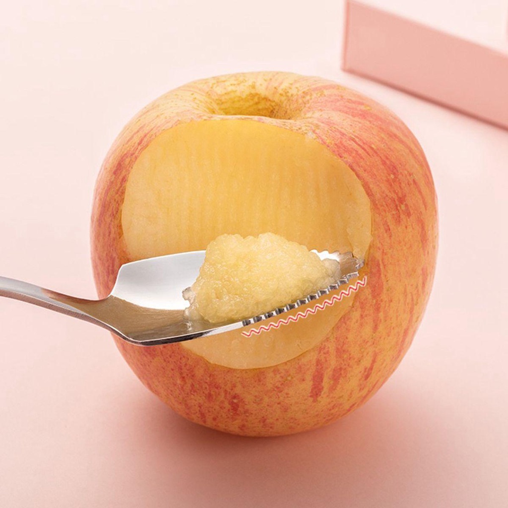 Muỗng Múc Xoài / Kiwi Bằng Thép Không Gỉ Tiện Dụng Cho Nhà Bếp