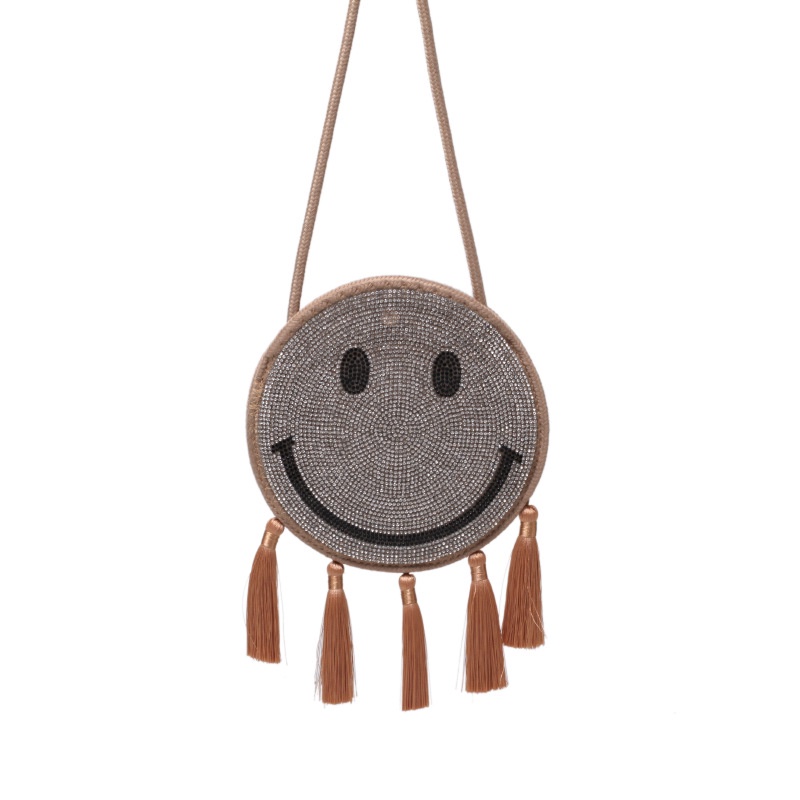 Túi cói Vai Bằng Rơm Hình Tròn Thời Trang Mùa Hè 2021 Dành Cho Bạn Nữ