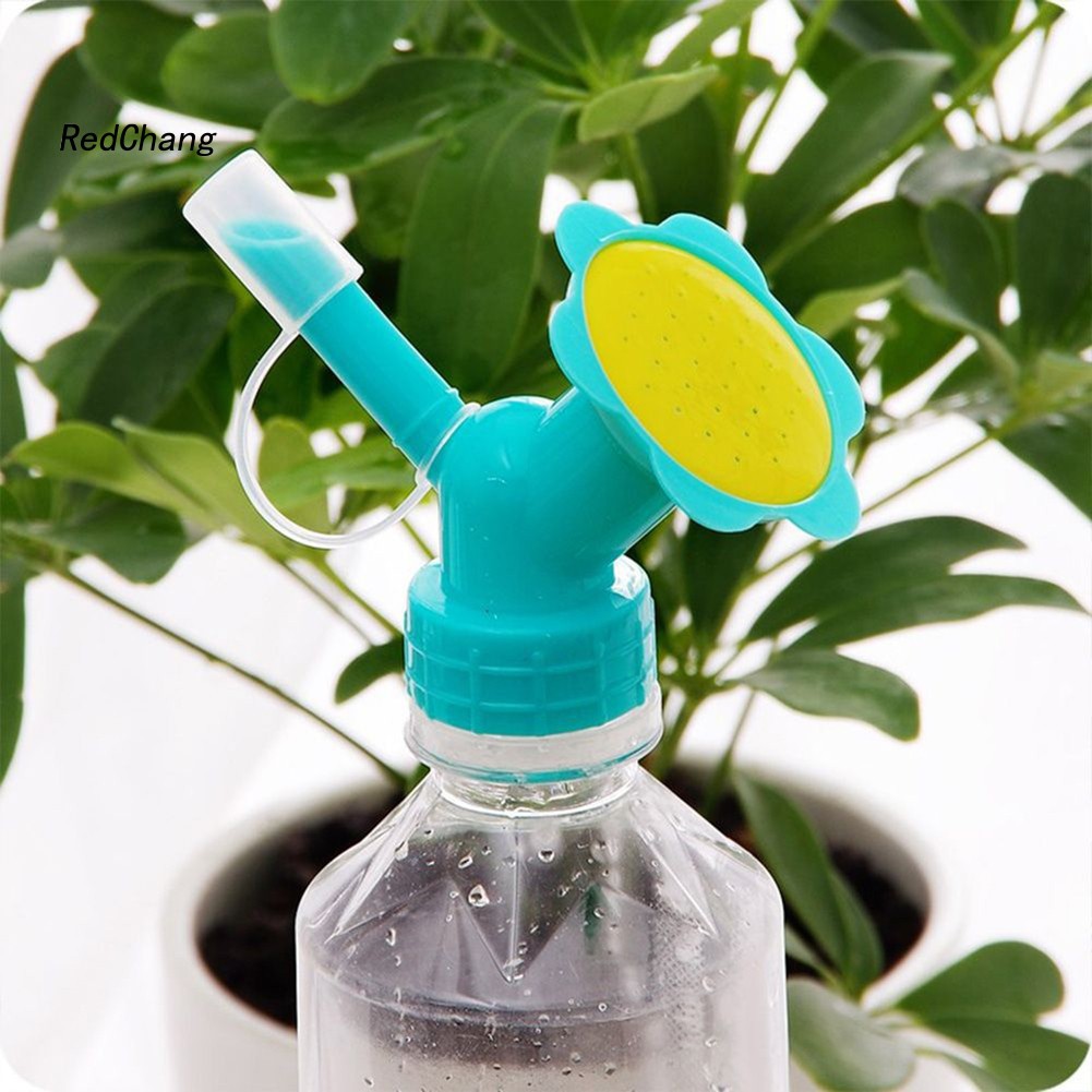 Đầu Vòi Sen Tưới Cây Bằng Nhựa Chất Lượng Cao Tiện Dụng lắp vào chai rễ ràng