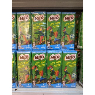 DATE MỚI lốc 4 Sữa Milo lúa mạch có đường ít đường 180ml