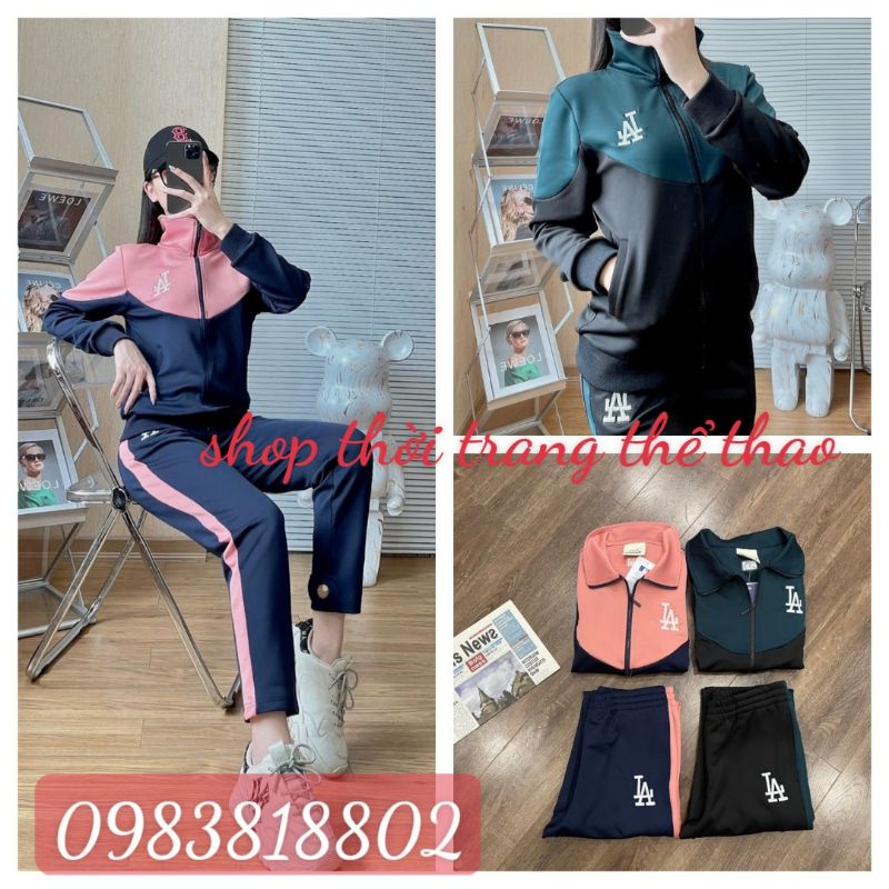 bộ thể thao thu đông MIb LA chất umi cao cấp hàng chuẩn tag chất bao đẹp (sản phẩm như hình)
