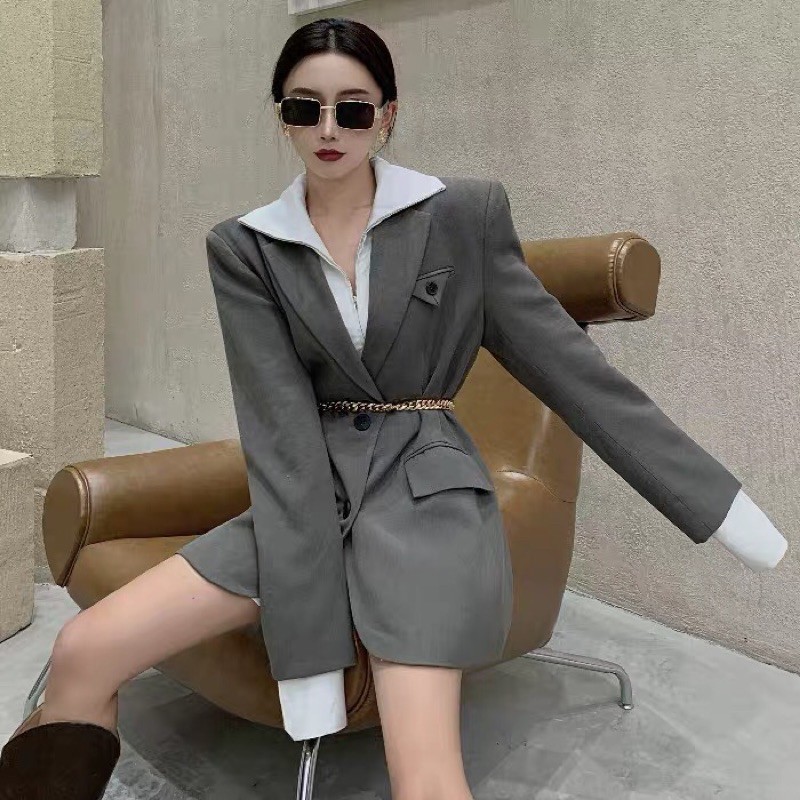 Áo khoác blazer vest ulzzang Hàn Quốc fashion 2021