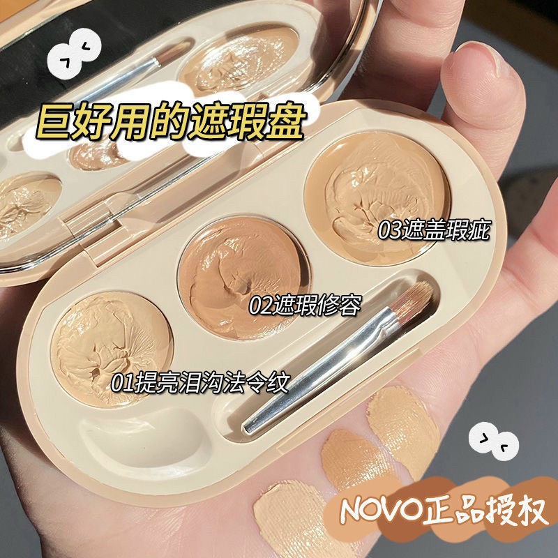 Khay che khuyết điểm Novo 3 ngăn