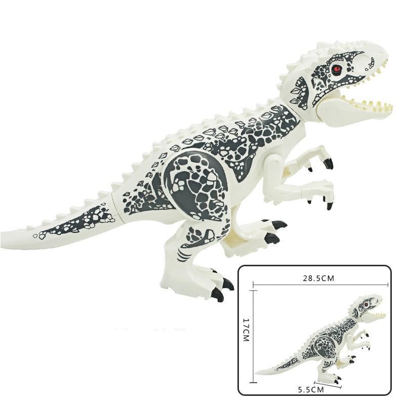 Đồ Chơi Mô Hình Khủng Long T-rex Màu Trắng 24-28cm