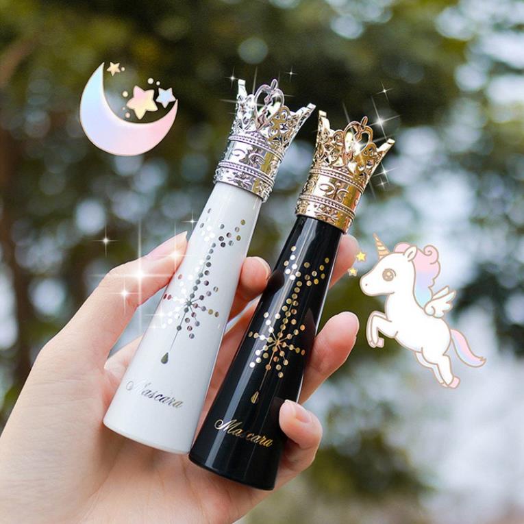 Mascara chải dài và cong lông mi Blue Fox không dễ bị nhòe trang trí vương miện phong cách Trung Hoa